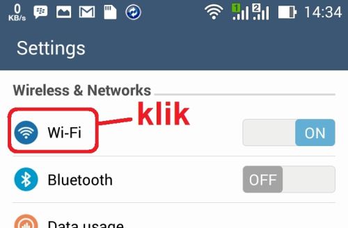 Kenapa jaringan wifi tidak ada akses internet